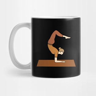 Vrschikasana pose - yoga Mug